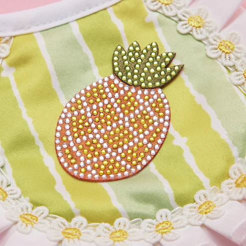 Sparkly Fruit Drool Bib (3 Colors)