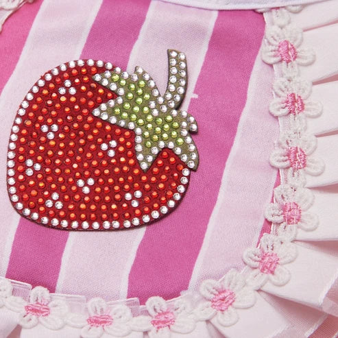 Sparkly Fruit Drool Bib (3 Colors)